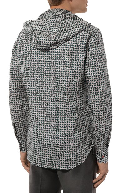 Хлопковая рубашка KITON, арт. UMCMARH08909, фото 4