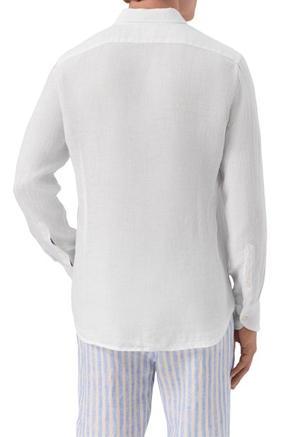 Льняная рубашка MC2 SAINT BARTH, арт. STBM PAMPL0NA/01896H, фото 4