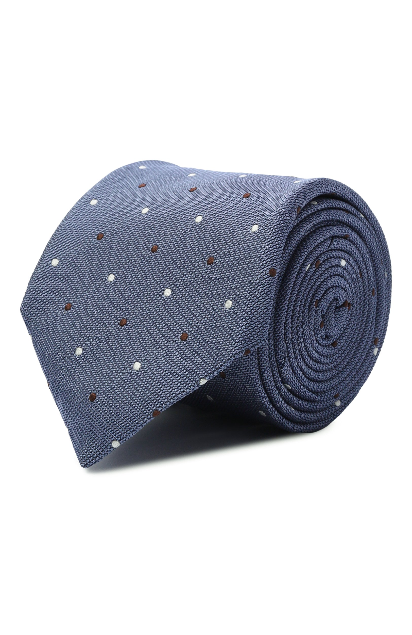 Шелковый галстук CORNELIANI голубого цвета по цене 26600 руб., арт. 28U302/2A20308, фото 1 Шелковый галстук CORNELIANI, арт. 28U302/2A20308, фото 1