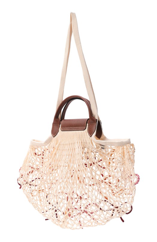 Сумка Le Pliage Collection Mesh large Longchamp 10121HJB/HJB Кремовый  10121HJB/HJB Фото 4