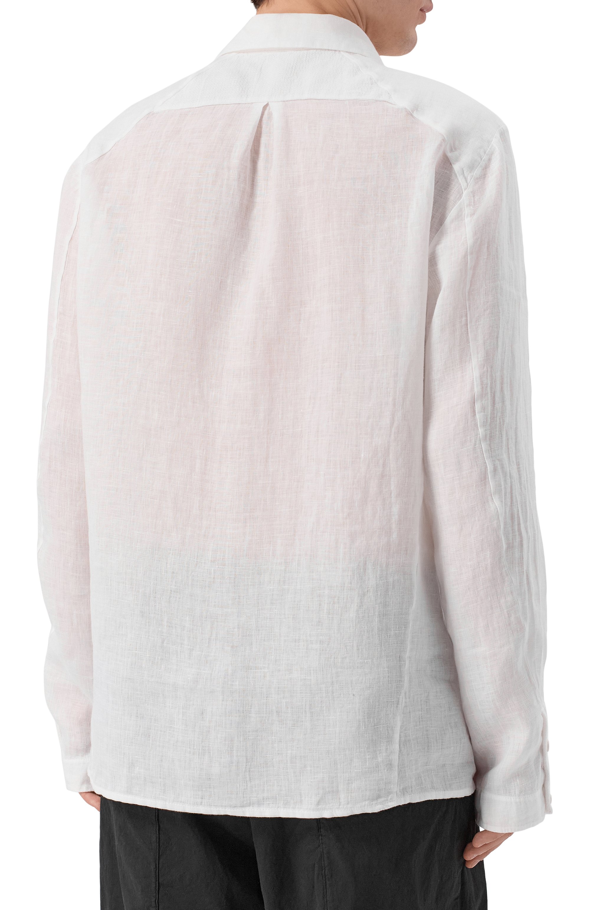 Льняная рубашка TRANSIT, арт. CFUTRCV310, фото 4