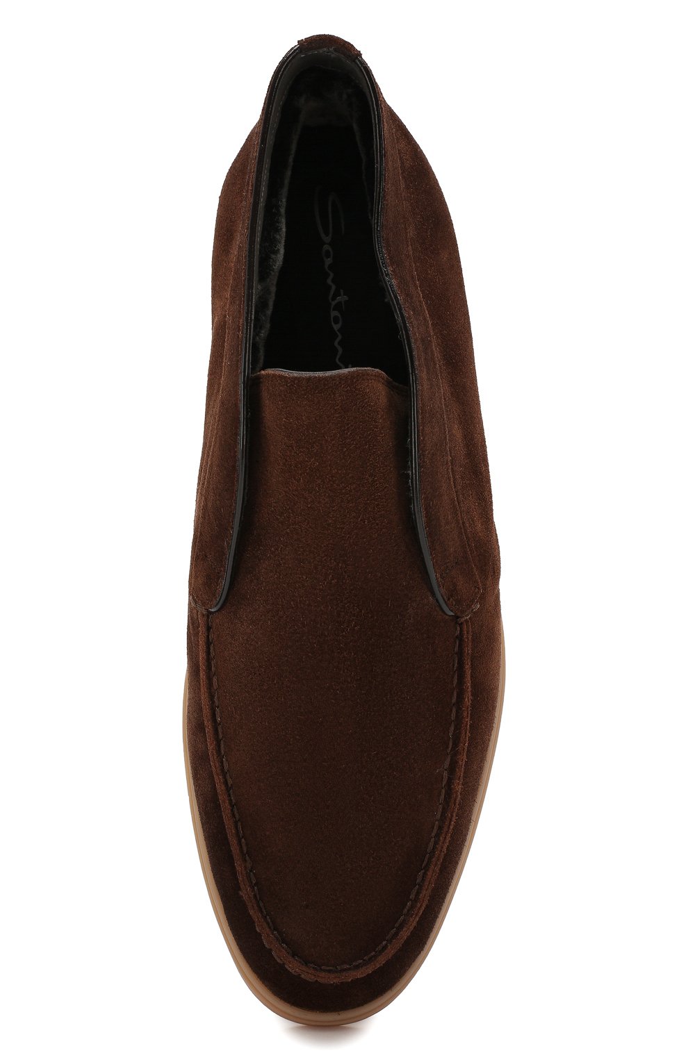 Замшевые ботинки SANTONI, арт. MGYG16715TISAPMST50, фото 5