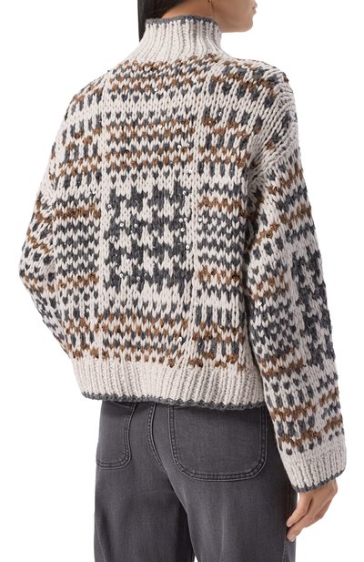 Кашемировый свитер BRUNELLO CUCINELLI, арт. M52637504, фото 4