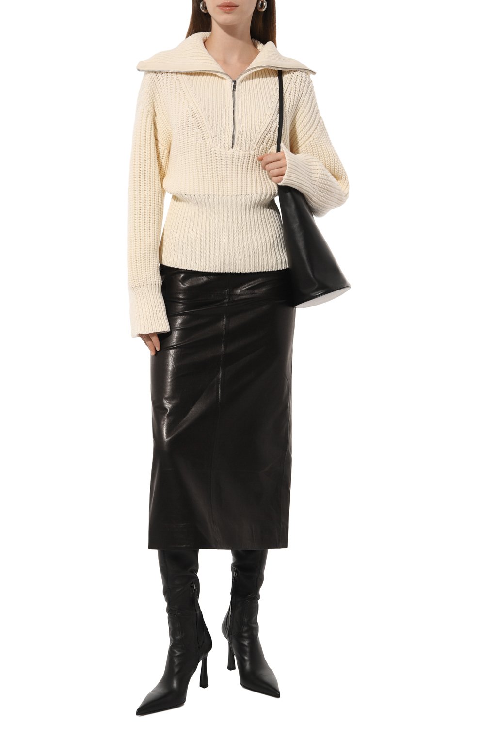 Свитер из хлопка и шерсти IRO, арт. WP12R0MANE, фото 2