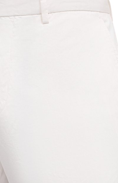 Брюки из хлопка и льна ZEGNA, арт. UWI37/TR10, фото 5