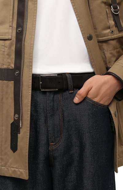 Замшевый ремень SANTONI, арт. CM35VS003B91G2SNG56, фото 2