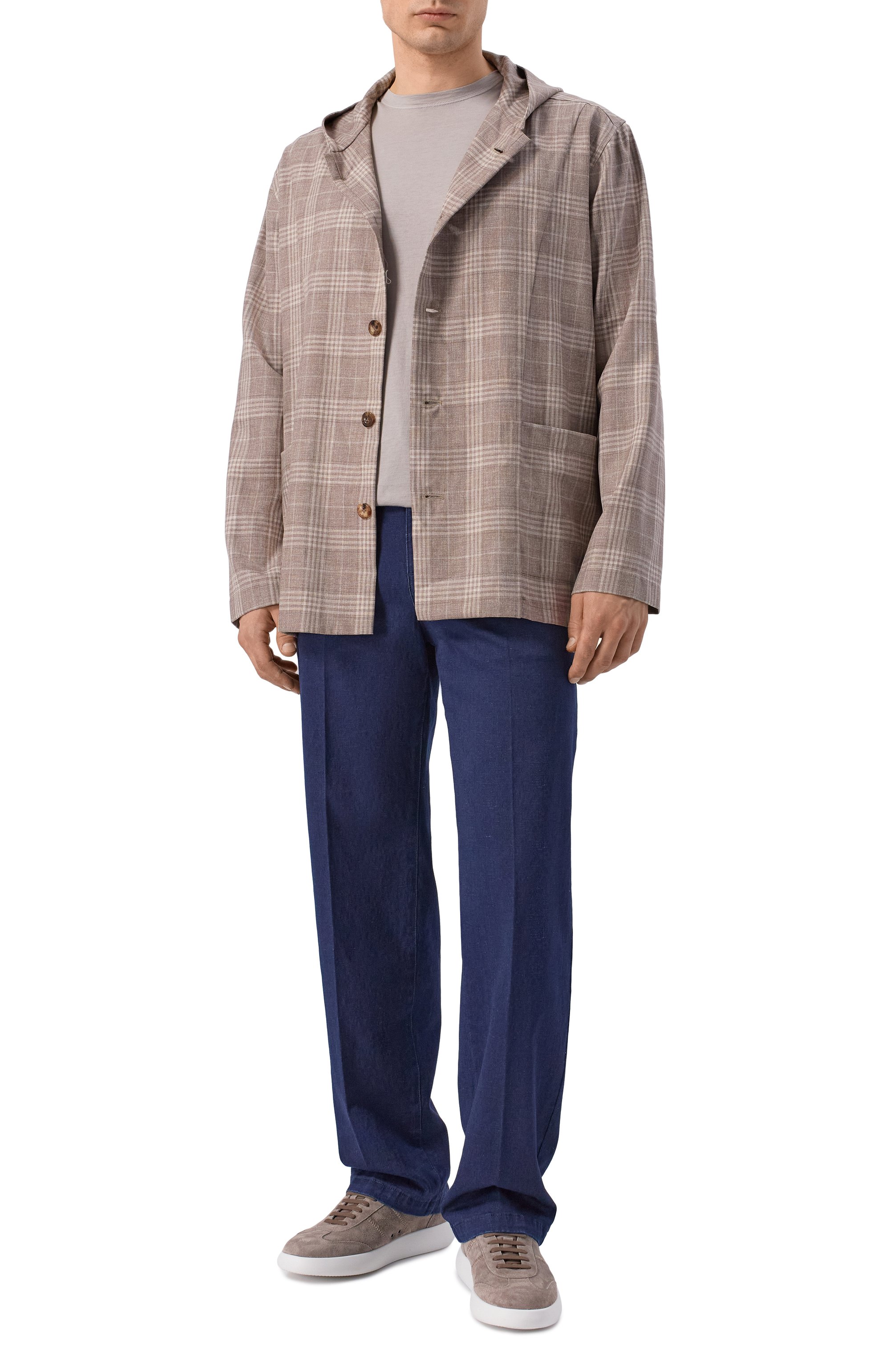 Футболка из хлопка и кашемира KITON, арт. UMK0872, фото 2