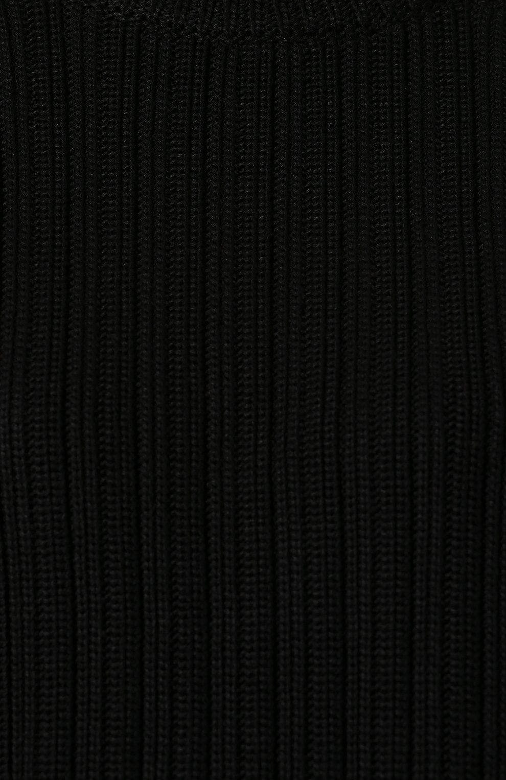 Хлопковый пуловер HELMUT LANG черного цвета по цене 42950 руб., арт. J01HW707, фото 5 Хлопковый пуловер HELMUT LANG, арт. J01HW707, фото 5