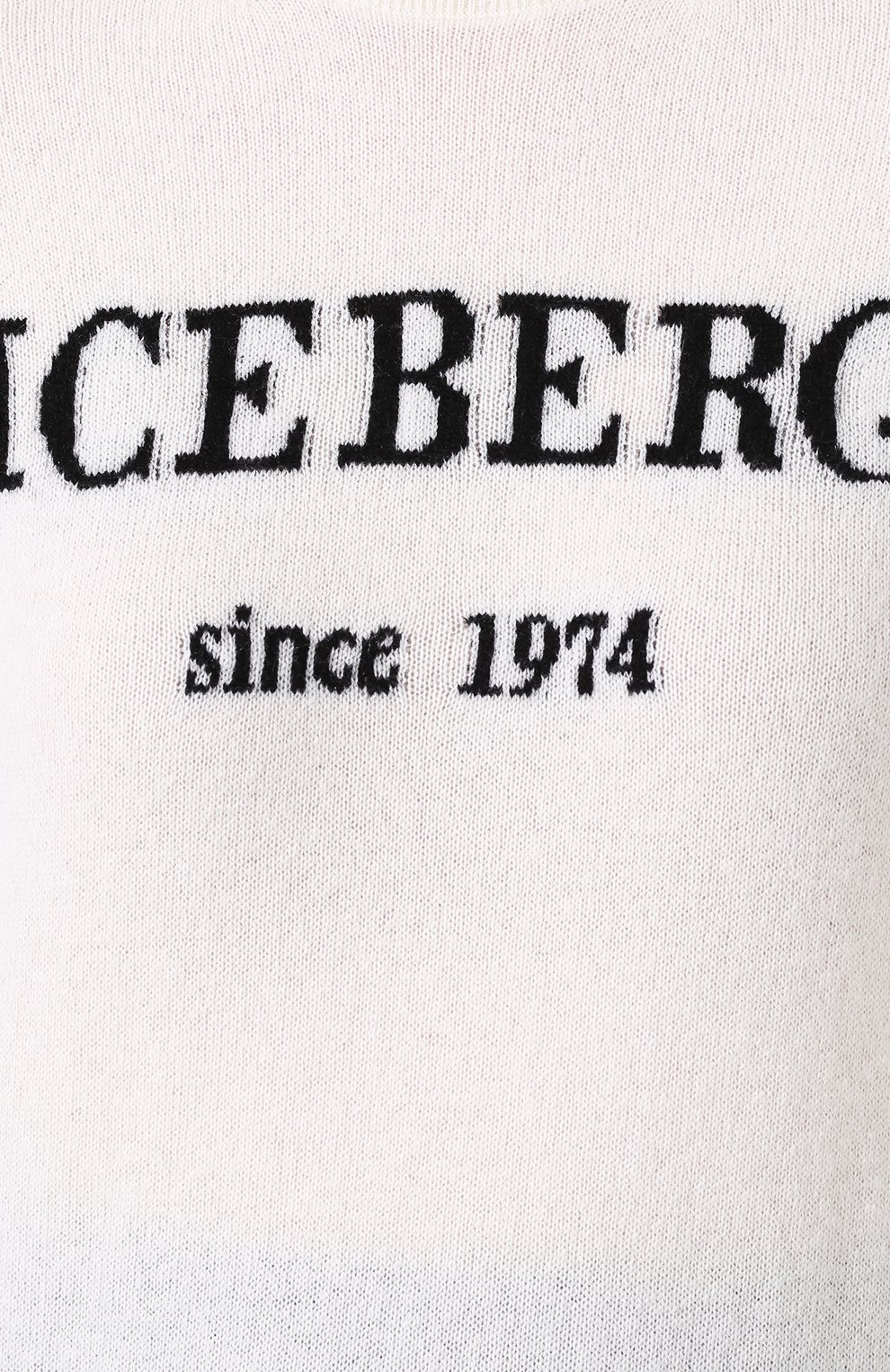 Кашемировый пуловер ICEBERG бежевого цвета по цене 59950 руб., арт. 19I I2P0/A026/7003, фото 5 Кашемировый пуловер ICEBERG, арт. 19I I2P0/A026/7003, фото 5