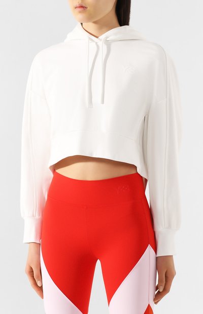 Хлопковое худи Y-3, арт. FS5590/W, фото 3