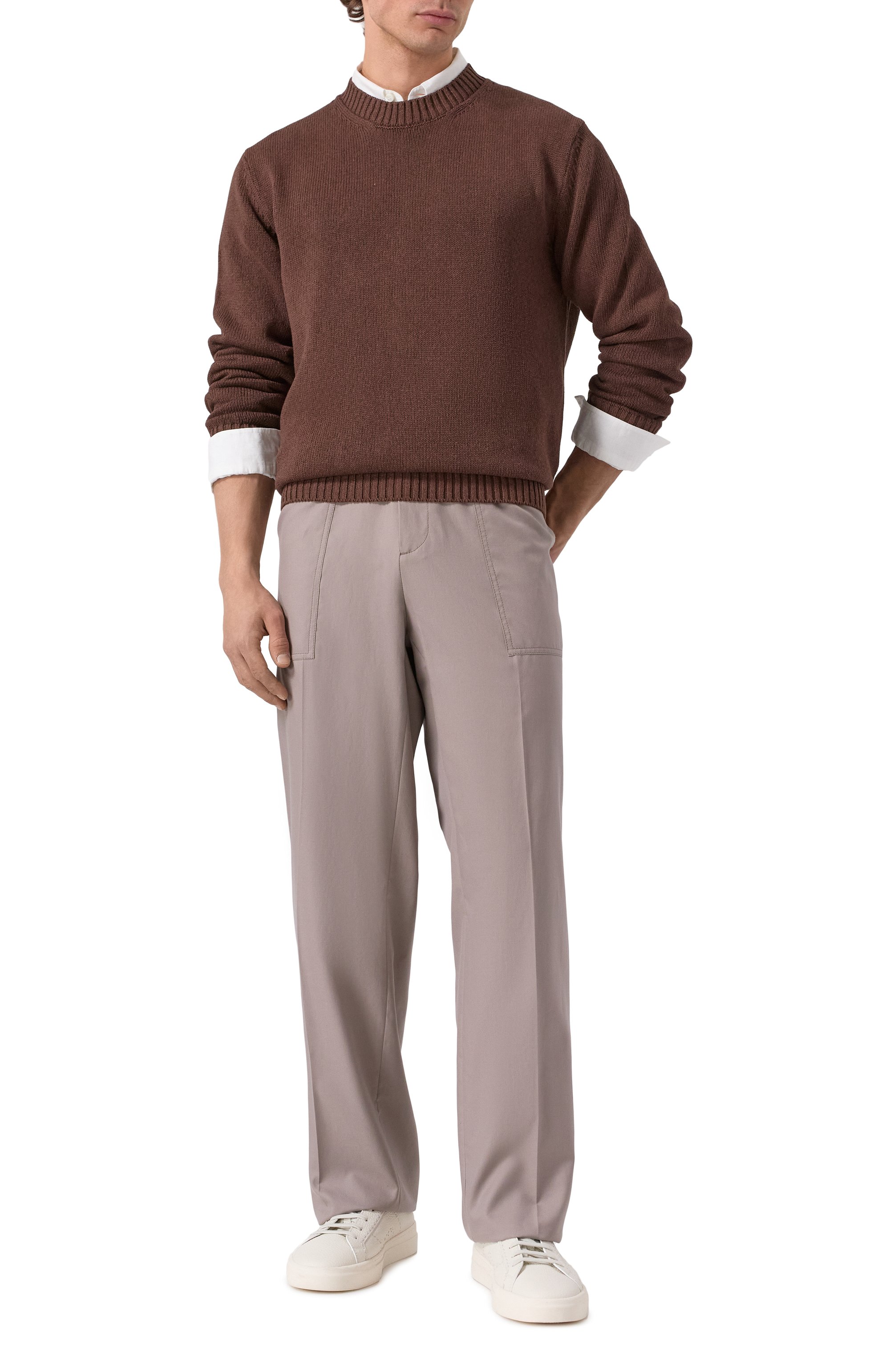 Свитер из шелка и льна MVST, арт. 25E/X1P/0/A010/7660, фото 2