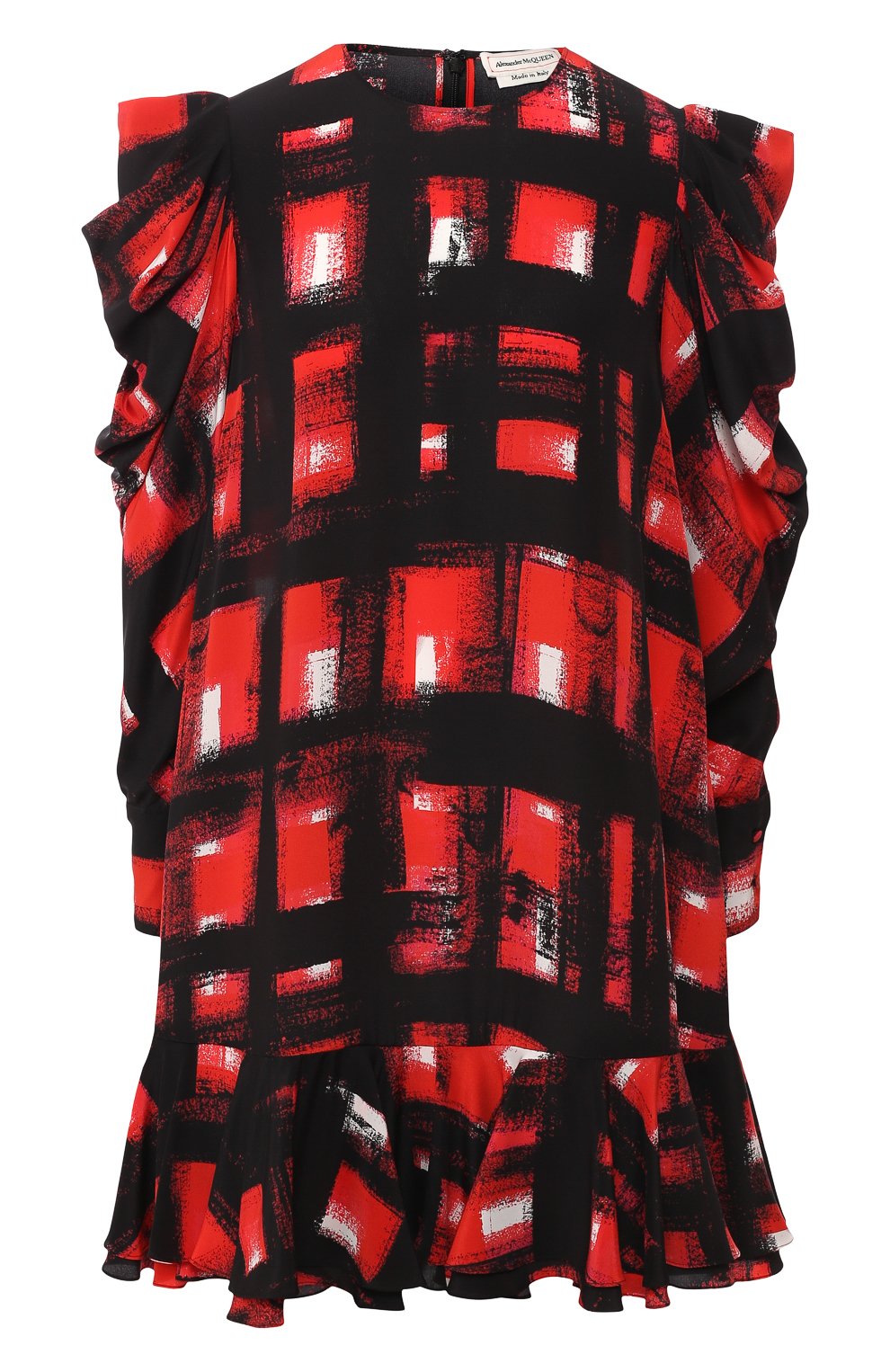 Шелковое платье ALEXANDER MCQUEEN, арт. 581751/QCAAB, фото 1