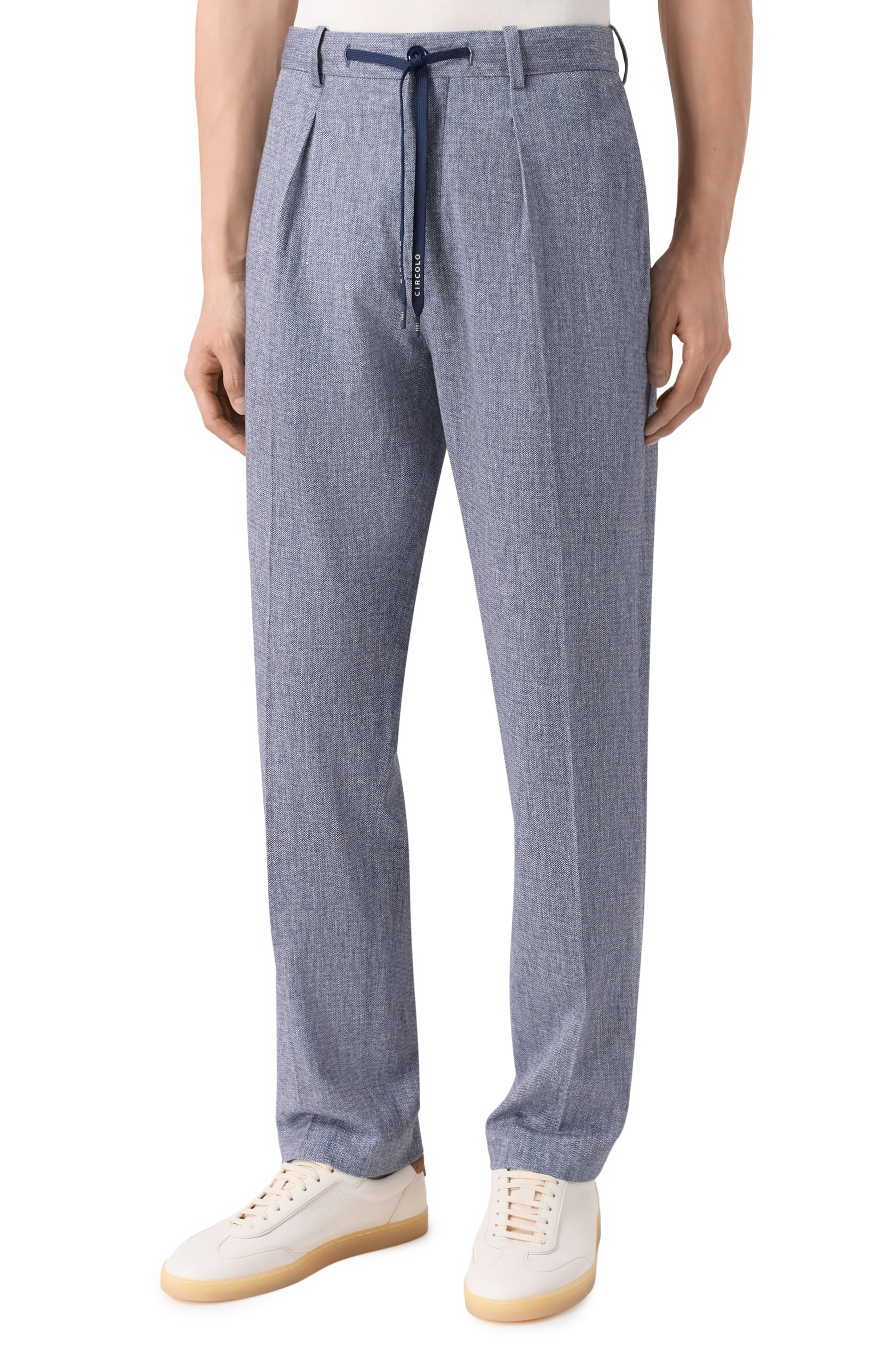 Хлопковые брюки CIRCOLO 1901, арт. CN5262, фото 3