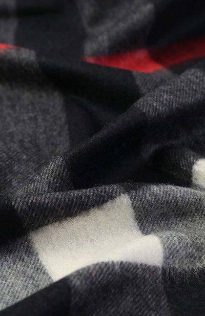 Кашемировый шарф в клетку BURBERRY темно-синего цвета по цене 69550 руб., арт. 4031054, фото 2 Кашемировый шарф в клетку BURBERRY, арт. 4031054, фото 2