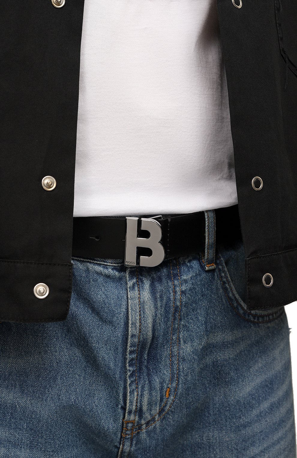 Кожаный ремень BOSS, арт. 50471167, фото 2