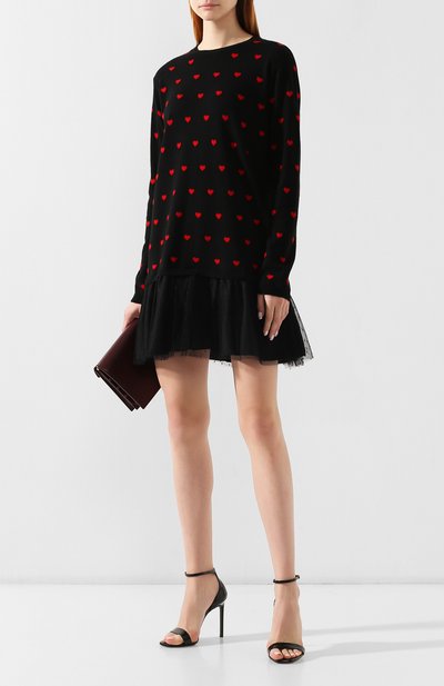 Платье REDVALENTINO черного цвета по цене 38900 руб., арт. SR3KDA57/4F5, фото 2 Платье REDVALENTINO, арт. SR3KDA57/4F5, фото 2