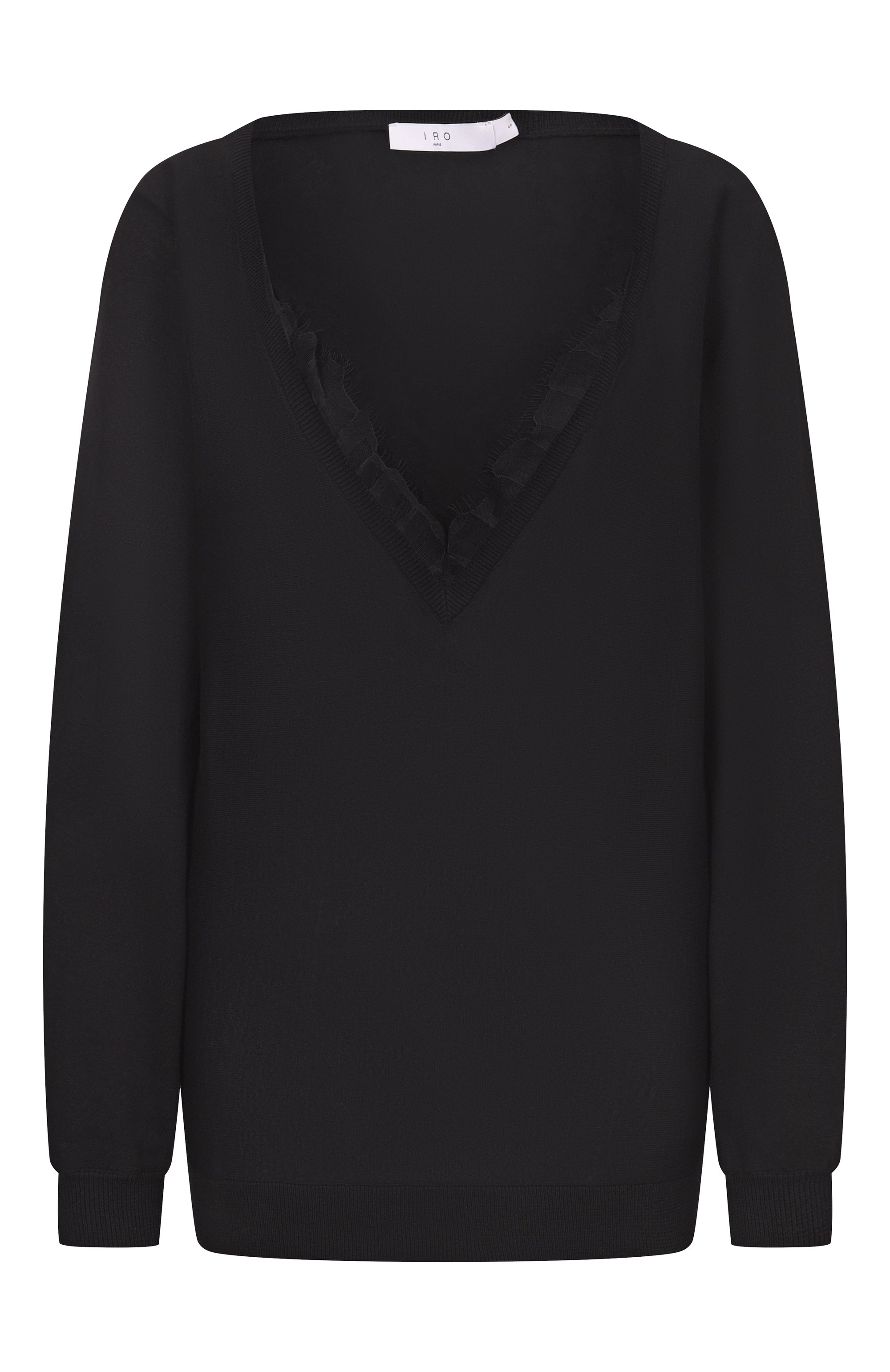 Пуловер из хлопка и шелка IRO, арт. WP12AUBEPINE, фото 1