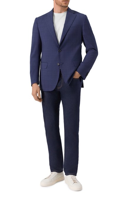 Мужской шерстяной пиджак CORNELIANI, арт. 256008-2517085