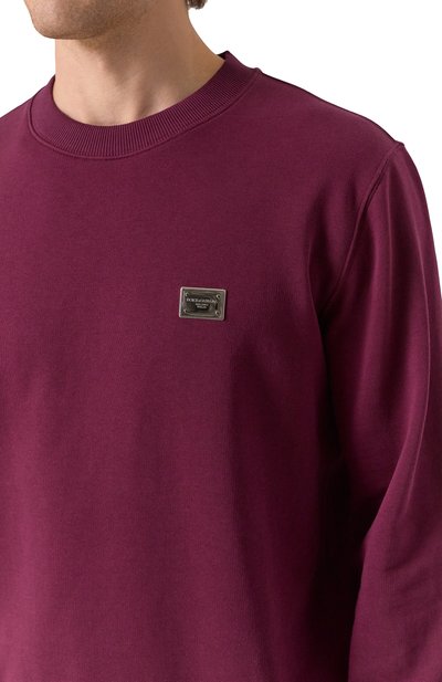 Хлопковый джемпер DOLCE & GABBANA, арт. G9ABJT/G7N7B, фото 5