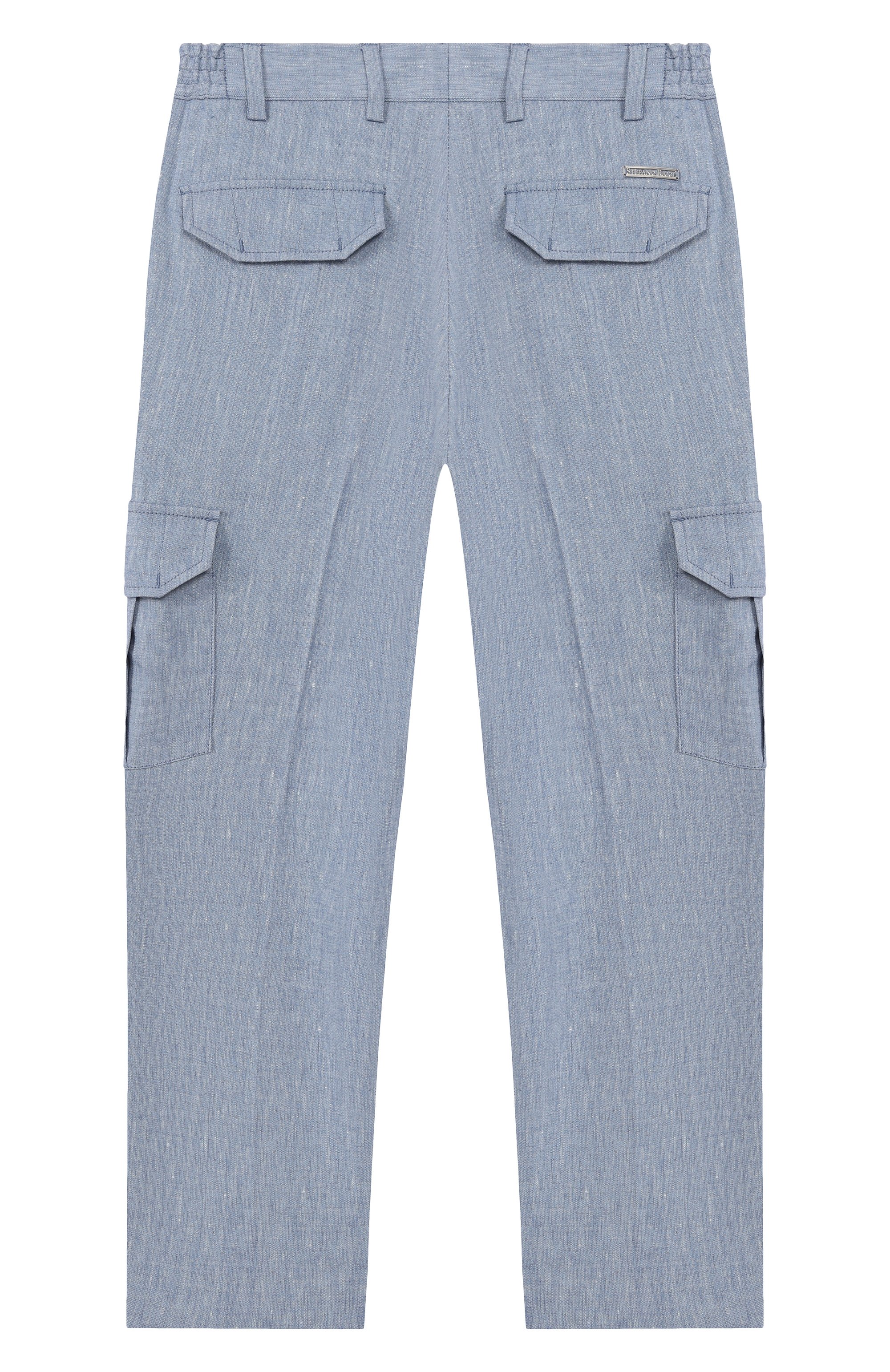 Брюки-карго изо льна и вискозы STEFANO RICCI JUNIOR, арт. Y1T6100070/LPVE1U, фото 2