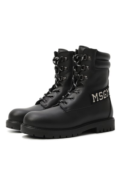 Кожаные ботинки MSGM KIDS, арт. 81170/36-40