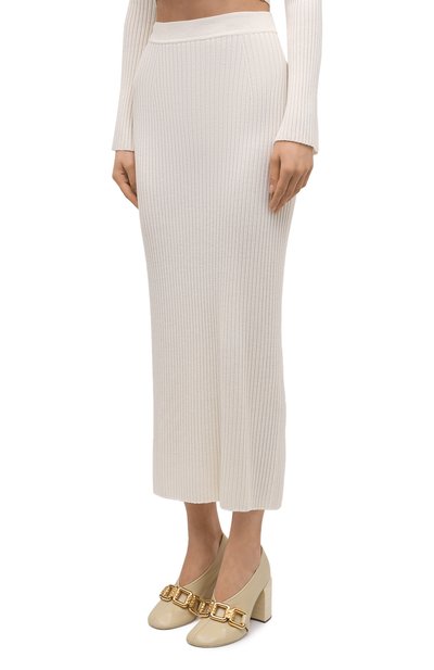 Юбка из шерсти и кашемира CHLOÉ, арт. CHC22SMJ01510, фото 3