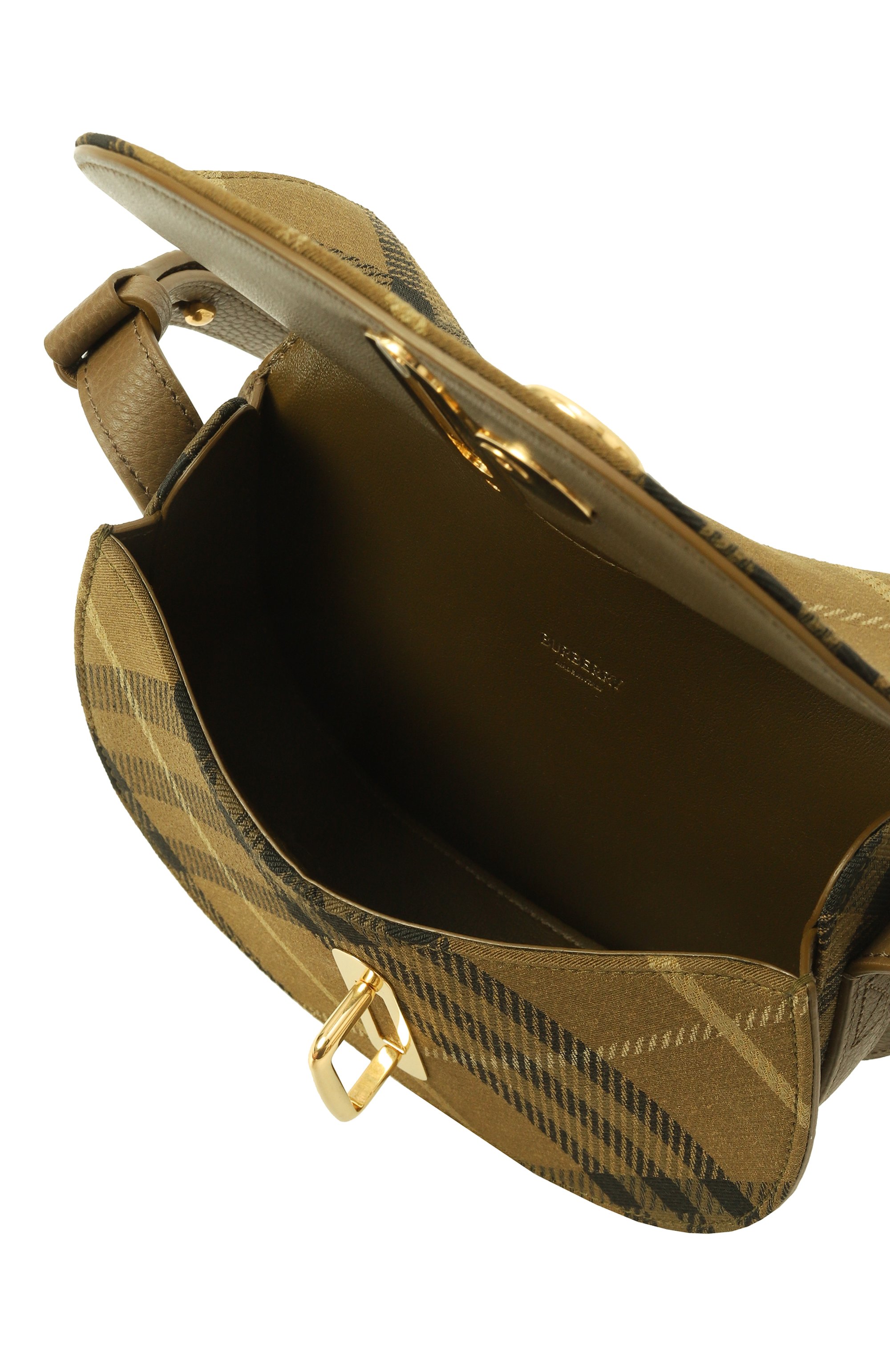 Сумка rocking horse mini BURBERRY хаки цвета по цене 239500 руб., арт. 8099647, фото 5 Сумка rocking horse mini BURBERRY, арт. 8099647, фото 5