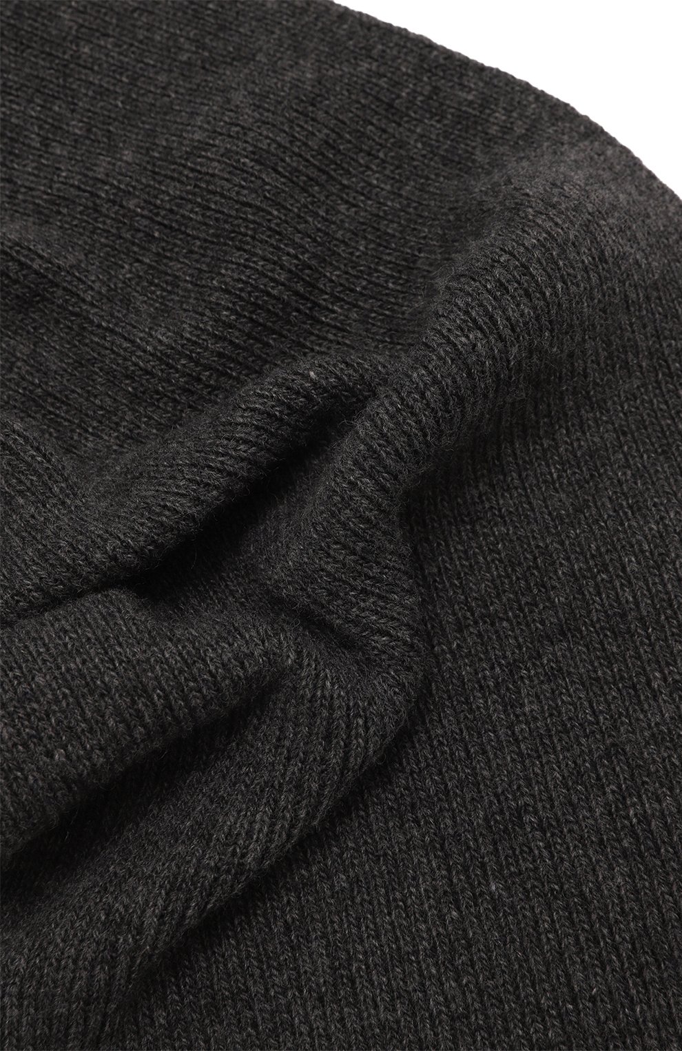 Шарф из шерсти и вискозы BOGNER темно-серого цвета по цене 24100 руб., арт. 98166087, фото 4 Шарф из шерсти и вискозы BOGNER, арт. 98166087, фото 4