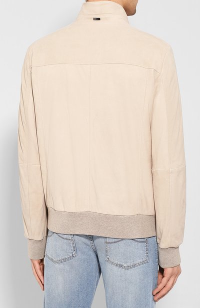 Замшевый бомбер PAUL&SHARK, арт. P20P2493, фото 4