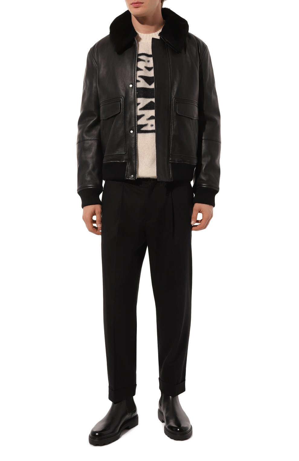 Брюки из шерсти  и кашемира KITON, арт. UPKN023K0118E05, фото 2