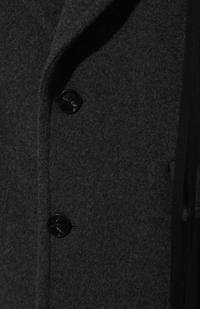 Шерстяное пальто ANN DEMEULEMEESTER, арт. 2402-W-C025-FA510-088, фото 5