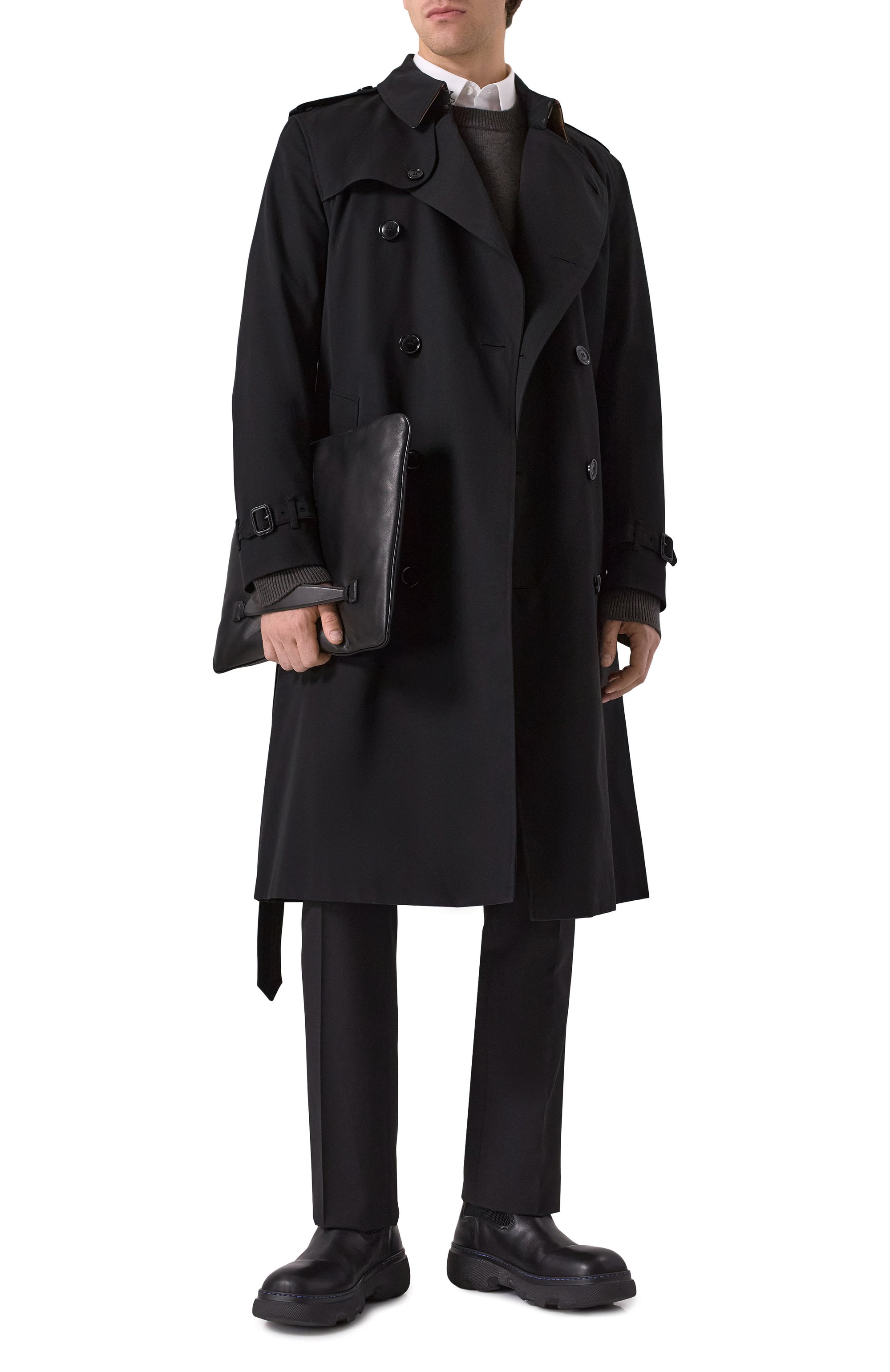 Хлопковый тренч BURBERRY, арт. 8079384, фото 2