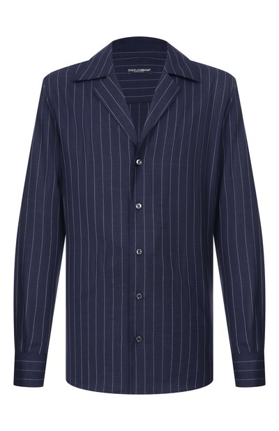 Мужская шерстяная рубашка DOLCE & GABBANA, арт. G50D8Z/FR23B