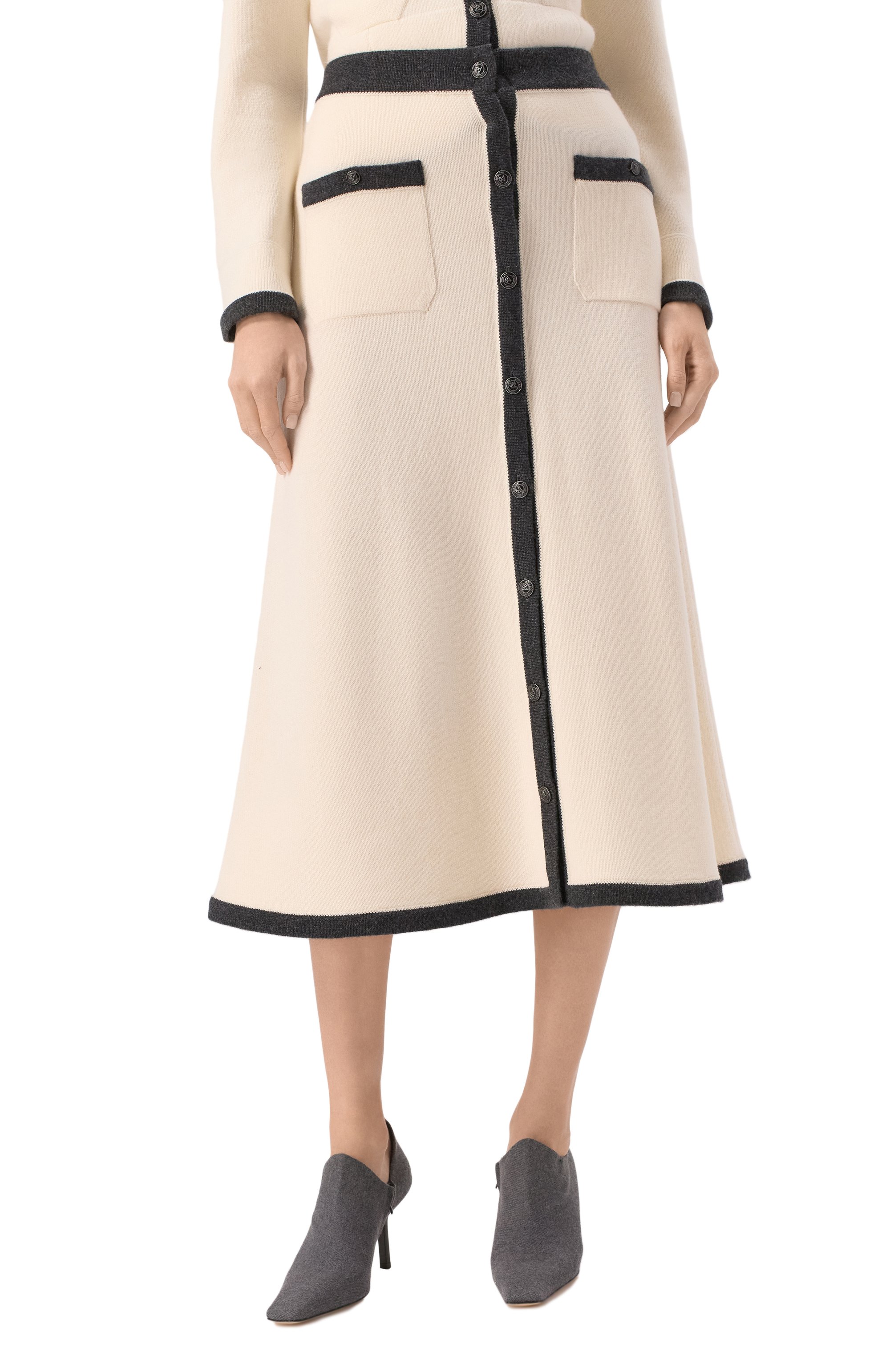 Кашемировая юбка FREEAGE, арт. W25.SK068.3004.101, фото 3