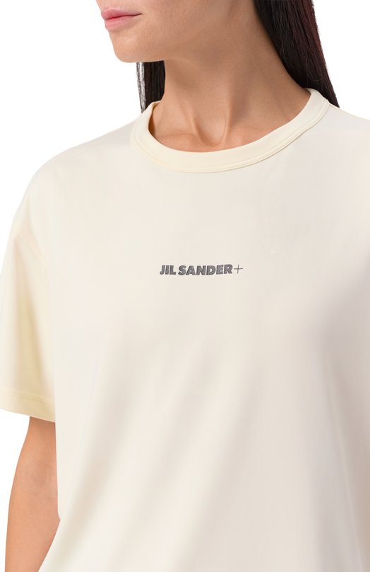 Футболка Jil Sander J40GC0149/J20033 Кремовый  J40GC0149/J20033 Фото 5