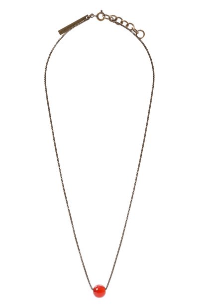 Мужского кулон на цепочке DRIES VAN NOTEN, арт. 242-028218-092/G0LD/AGATE