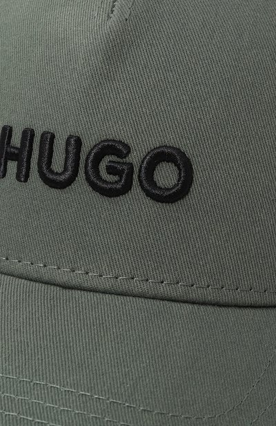 Хлопковая бейсболка HUGO, арт. 50496033, фото 4