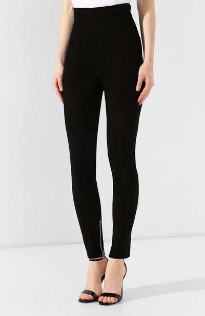 Кожаные брюки BALMAIN, арт. RF05271/L066, фото 3