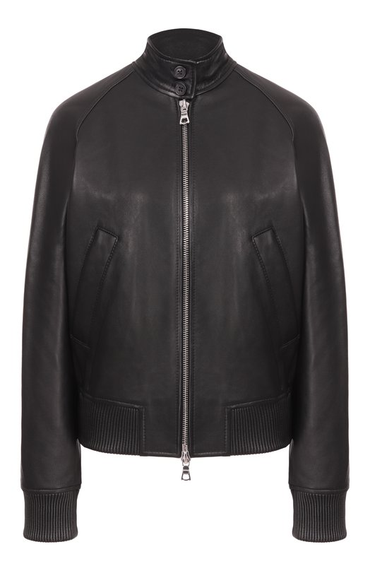 Кожаная куртка Officine Generale S26WLTR550 Чёрный S26WLTR550