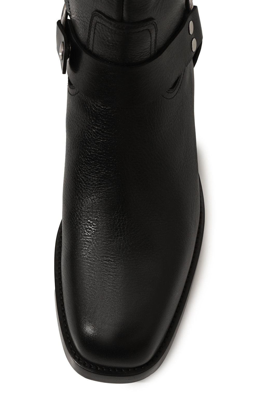 Кожаные сапоги CELINE черного цвета по цене 122000 руб., арт. 35258/3808C, фото 6 Кожаные сапоги CELINE, арт. 35258/3808C, фото 6
