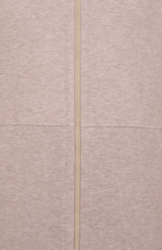 Хлопковая толстовка Brioni UJNU0L-PA611 Бежевый  UJNU0L-PA611 Фото 6