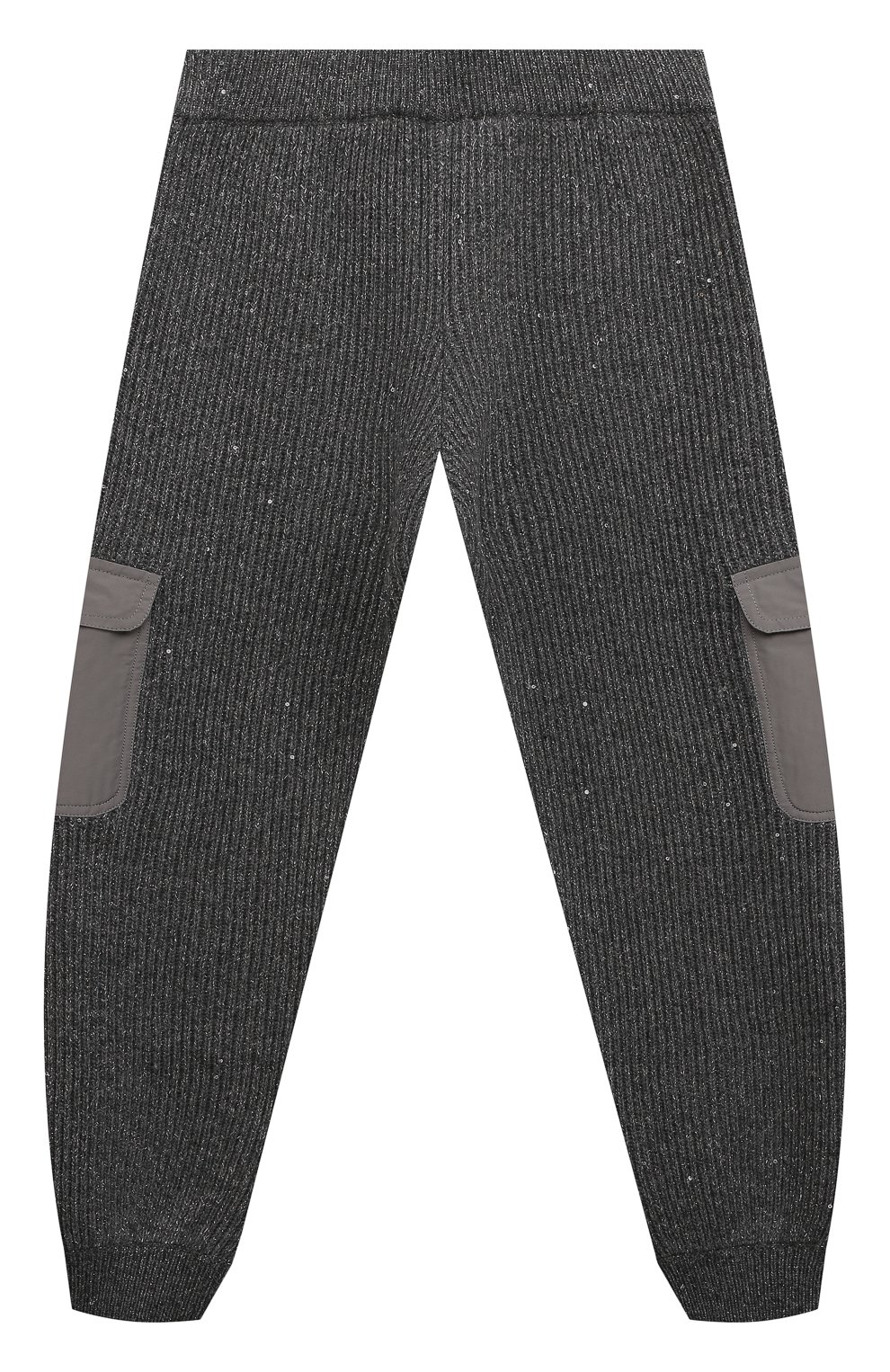 Брюки из кашемира и шерсти BRUNELLO CUCINELLI, арт. BBMMBD024B, фото 2