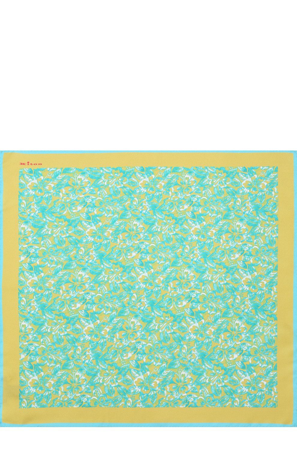 Шелковый платок с принтом KITON, арт. UP0CHCX07P76, фото 3