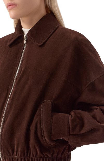 Замшевый бомбер MASLOV, арт. MZK07, фото 5