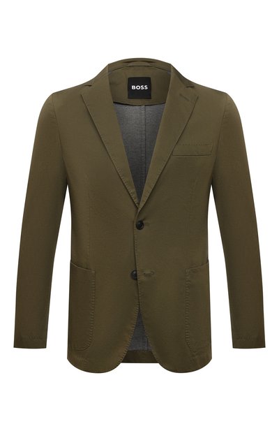 Хлопковый пиджак BOSS, арт. 50468895, фото 1
