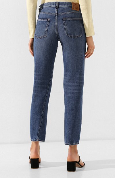 Укороченные джинсы TOTEME, арт. 0RIGINAL DENIM 1701-2448, фото 4