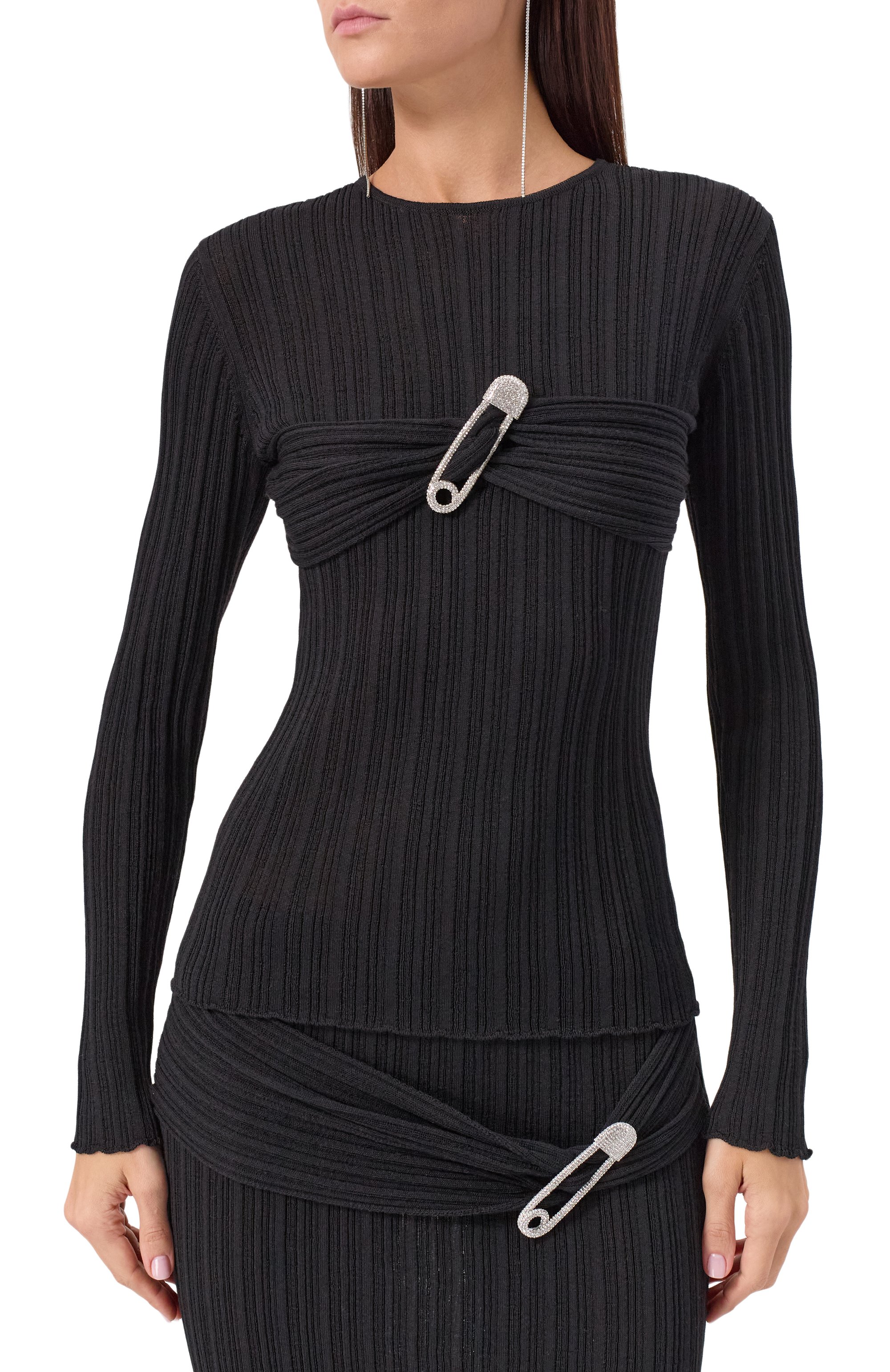 Пуловер GIUSEPPE DI MORABITO, арт. 05FWKNT337 05357, фото 3