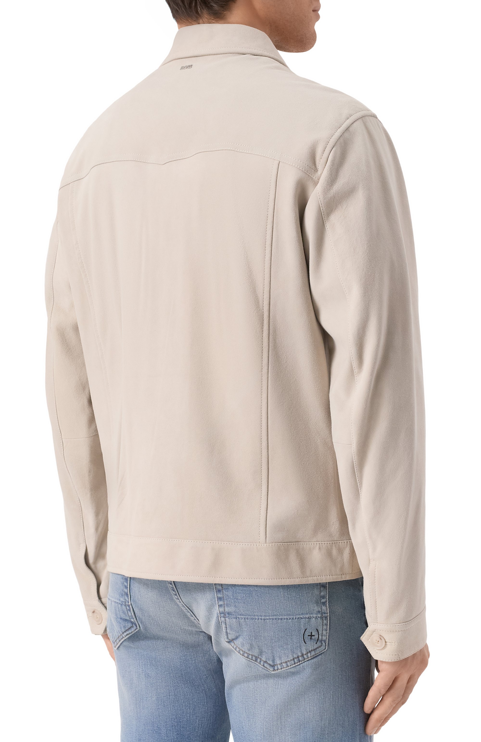 Замшевая куртка-рубашка BOSS, арт. 50538002, фото 4