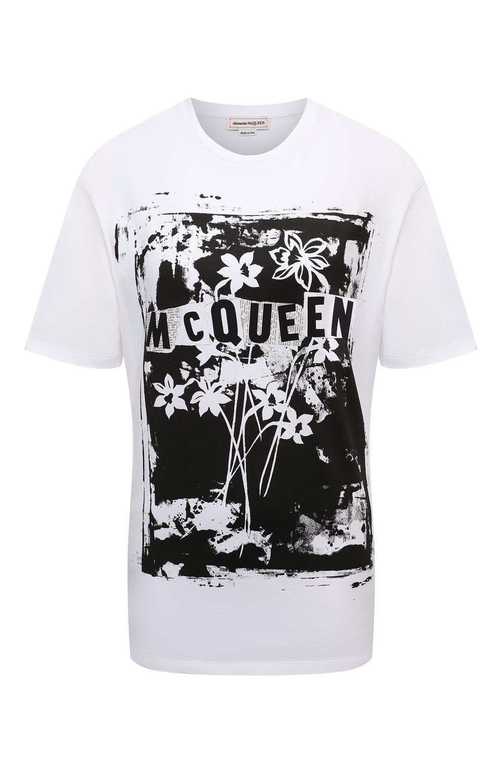 Хлопковая футболка ALEXANDER MCQUEEN, арт. 659731/QZAC4, фото 1