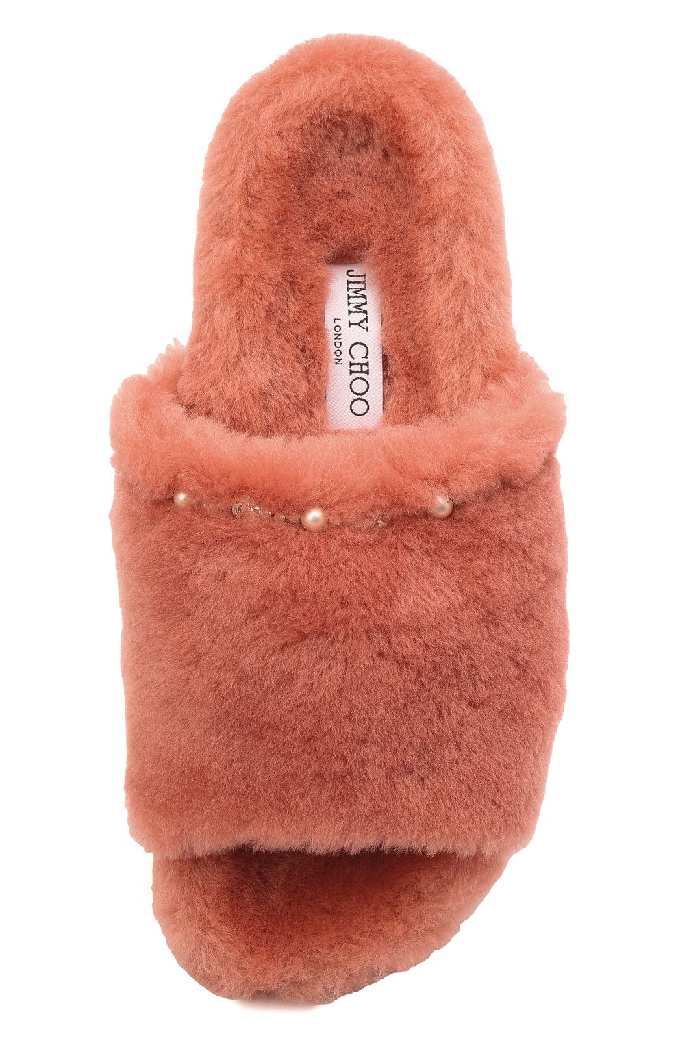 Меховые домашние туфли acinda JIMMY CHOO, арт. ACINDA FLAT/HAC, фото 6